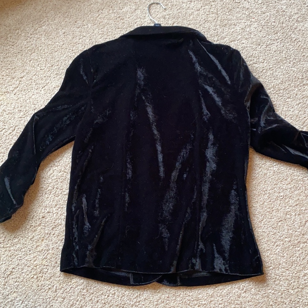 Velvet jacket - Picture 2 of 4